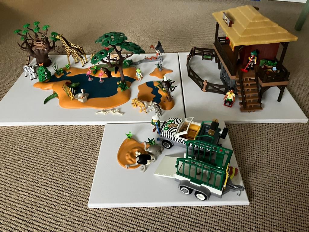 Playmobil safari, Ophalen, Zo goed als nieuw