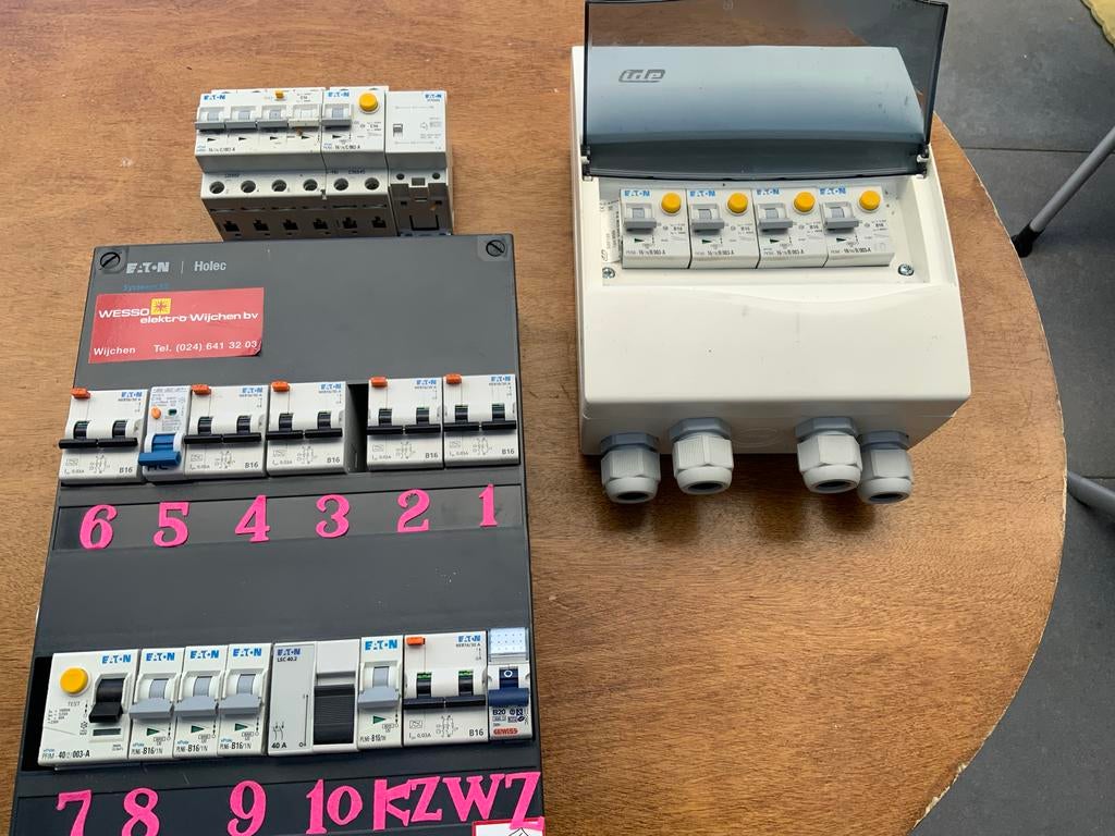 Eaton Holec Groepenkast en Verdeelkast met Automaten, Ophalen, Gebruikt, Overige typen