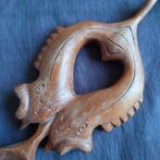 Volkskunst Suriname: Lepel  Marron Aukaner Houtsnijwerk, Verzenden