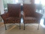Charly van Montis Design Stoelen - Set van 2, Huis en Inrichting, Fauteuils, Ophalen, Gebruikt, Minder dan 75 cm, Design