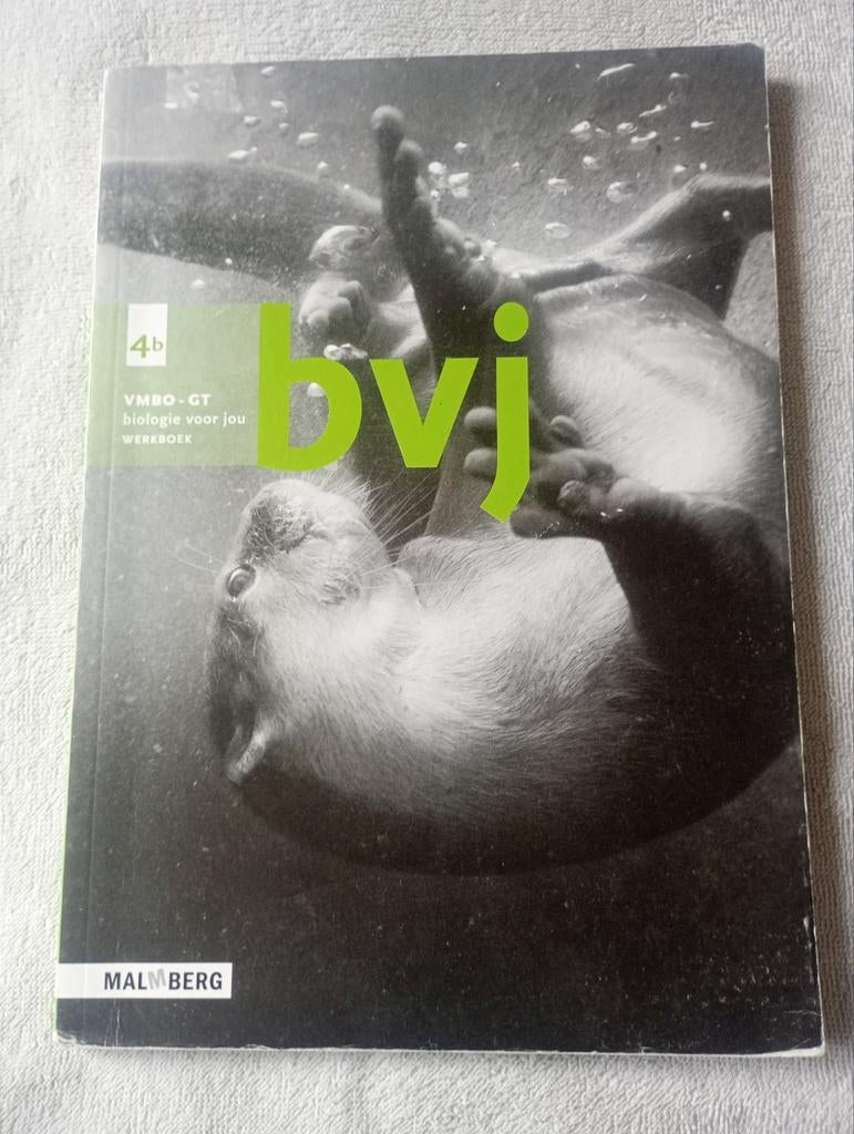 Bvj Biologie voor jou 4b VMBO-GT Werkboek Malmberg, Arteunis Bos, Rob Meijers, Coos Oudshoorn, Marinke van der Velde, Biologie