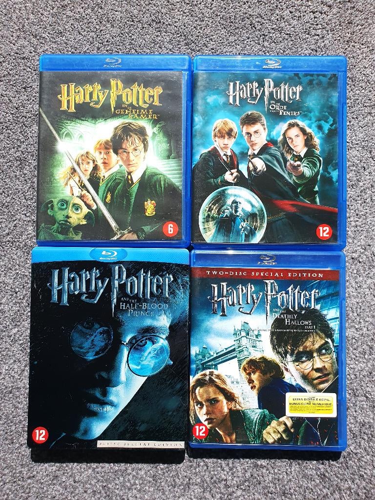 Harry Potter Collectie (6 disc), Cd's en Dvd's, Blu-ray, Ophalen of Verzenden, Zo goed als nieuw, Science Fiction en Fantasy