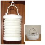 Wit hanglampje voor waxinelichtje. NIEUW!, Overige materialen, Wit, Nieuw, Ophalen of Verzenden