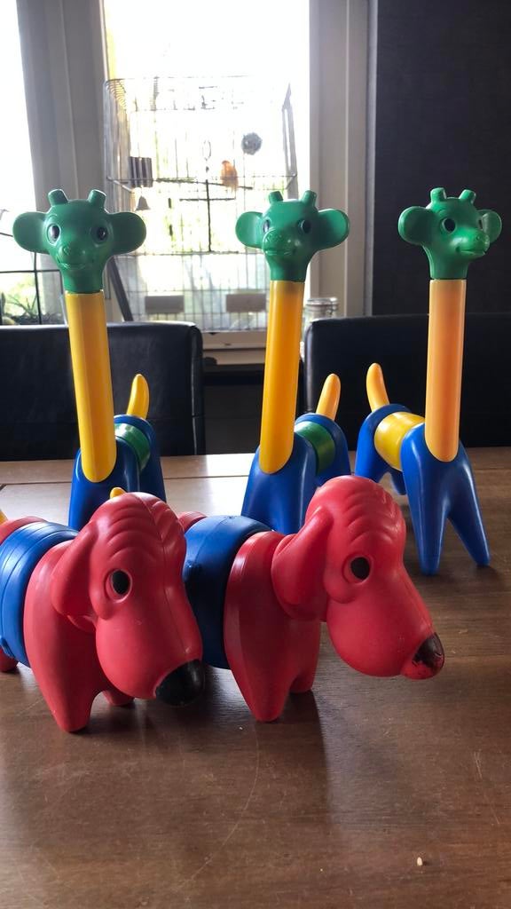 Vintage speelgoed plastic, Ophalen, Gebruikt