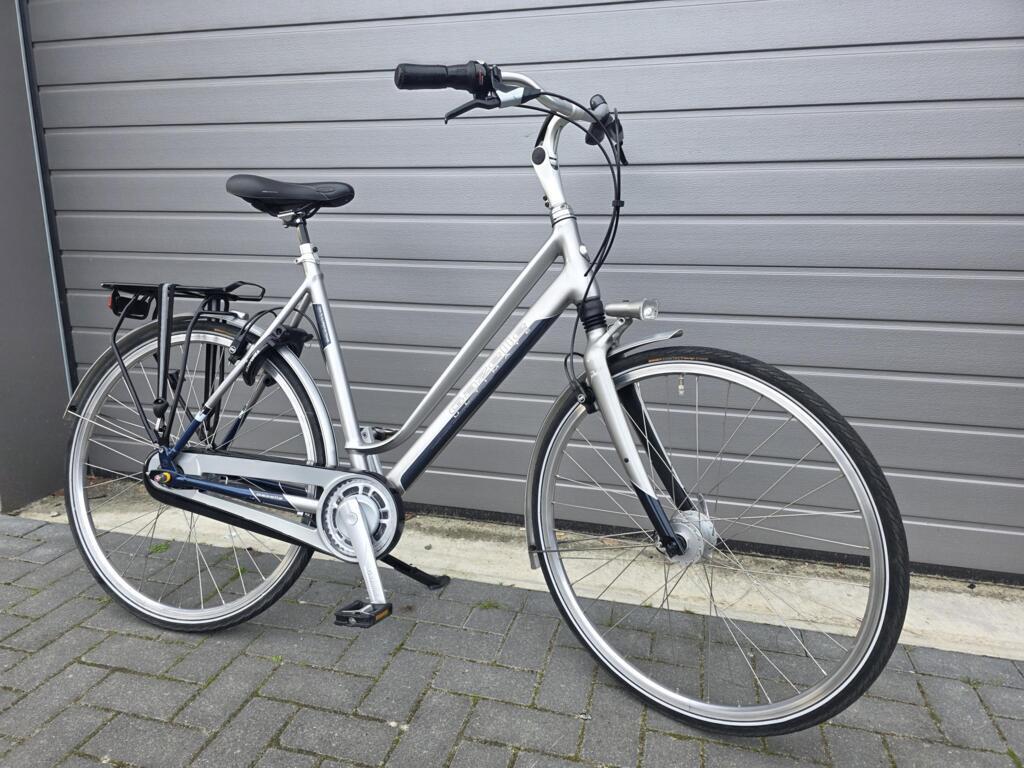 Als nieuw Gazelle Ultimate C8 damesfiets Handgemaakt!, Gazelle, Zo goed als nieuw, Gazelle, 56 cm of meer