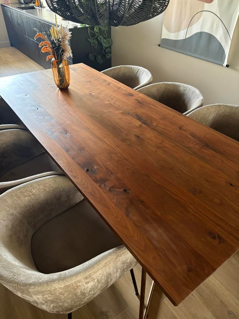 Jess design eettafel, Ophalen, 200 cm of meer, 50 tot 100 cm, Zo goed als nieuw