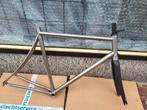 Titanium frame met carbon voorvork, Ophalen, Frame, Gebruikt, Onbekend