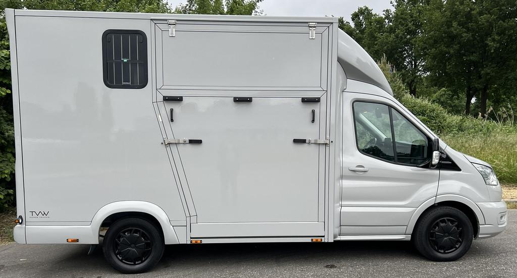 Ford Transit Paardenwagen / Horsetruck / Veewagen, Dieren en Toebehoren, Paarden en Pony's | Trailers en Aanhangwagens, Gebruikt