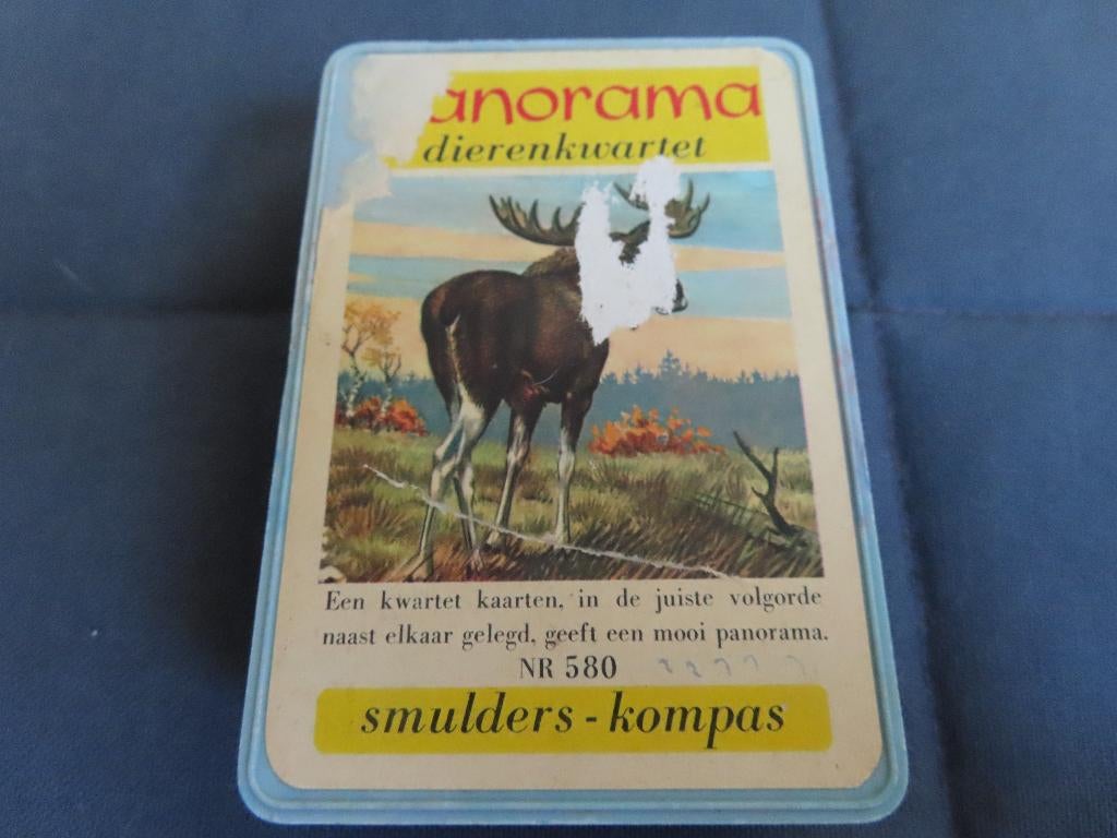 Kwartet Omnium Panorama Dieren, Ophalen of Verzenden, Gebruikt, Kwartet(ten)