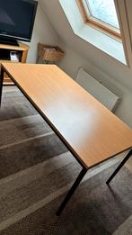 Bremer Tafel 160x80x76 met Stalen Frame, Ophalen, Gebruikt, 50 tot 100 cm, Vier personen