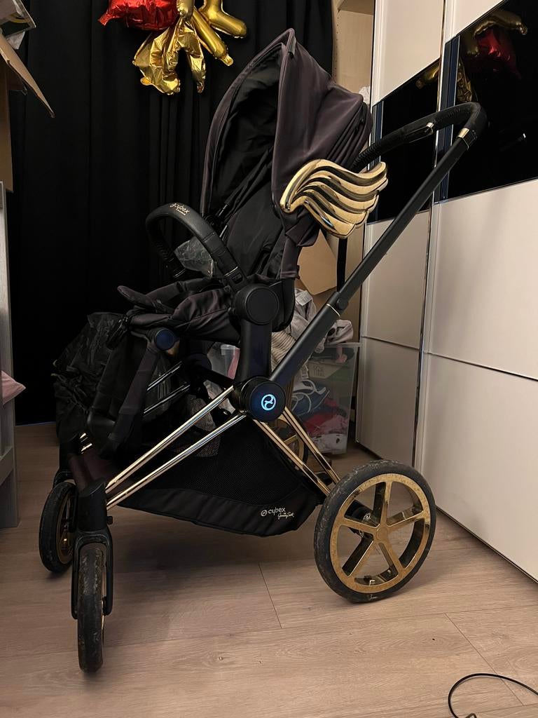 Cybex by Jeremy Scott kinderwagen, Ophalen of Verzenden, Gebruikt, Combiwagen, Met reiswieg