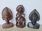 Indonesisch Balinese Legong djanger janger danseres 24-29cm, Antiek en Kunst, Kunst | Beelden en Houtsnijwerken, Ophalen of Verzenden