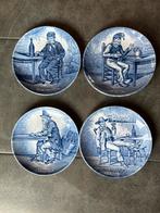 Boch Frères La Louvière Sphinx bordjes nr. 1, 2, 5, 6, Antiek en Kunst, Ophalen of Verzenden