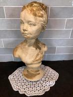 Buste, borstbeeld, meisje (060326), Ophalen of Verzenden, Gebruikt, Mens