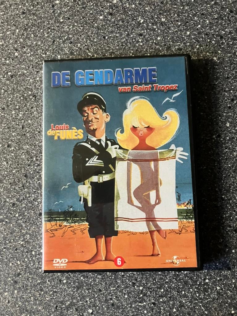 De Gendarme van Saint-Tropez (1964) Louis de Funès, 1960 tot 1980, Ophalen of Verzenden, Zo goed als nieuw, Komedie
