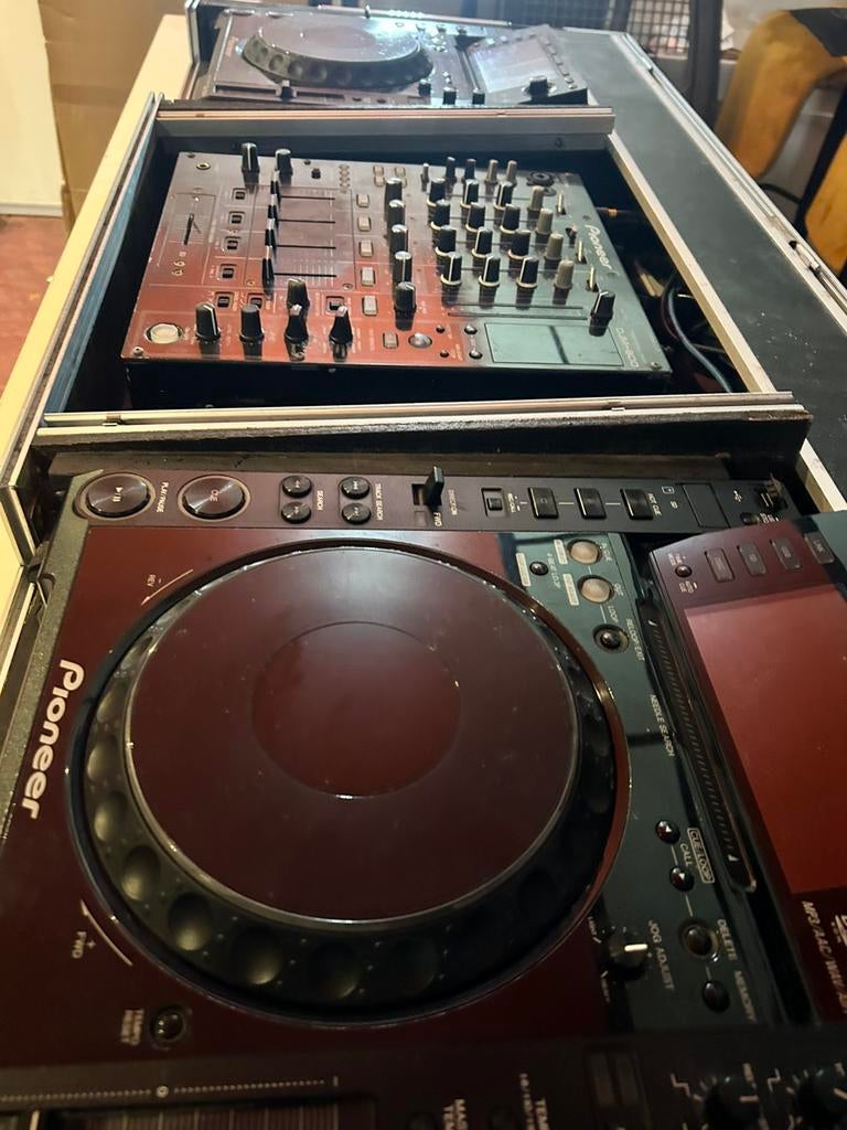 Pioneer DJ Set: 2x CDJ-2000 & 1x DJM-800 Mixer, Ophalen, Gebruikt, Dj-set, Pioneer