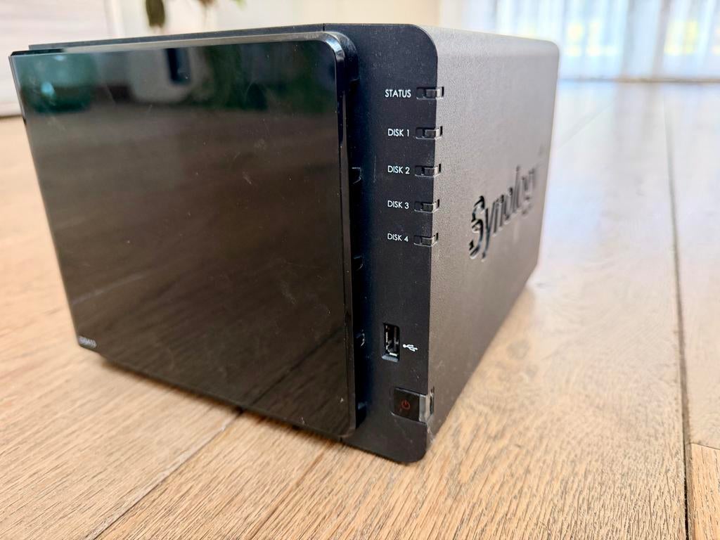 Synology DS413 NAS met originele verpakking, Computers en Software, NAS, Ophalen of Verzenden, Gebruikt