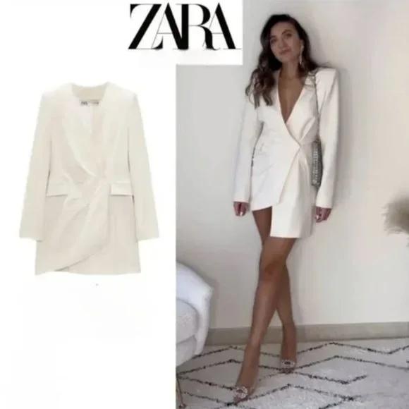 Zara jukr, Kleding | Dames, Jurken, Wit, Nieuw, Ophalen of Verzenden, Maat 34 (XS) of kleiner