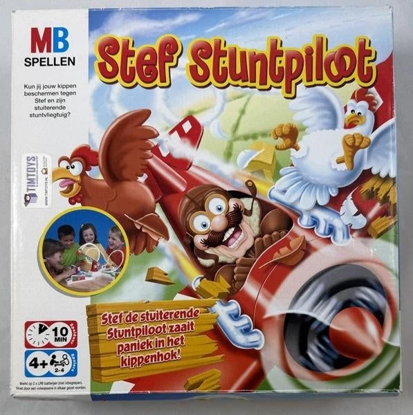 MB Stef Stuntpiloot Actiespel Gezelschapsspel drinkspel spel, Coolsingel 104, 3011 AG Rotterdam, Netherlands, MB Spellen, Verzenden