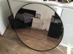Spiegel 80cm met zwarte rand, Ophalen, Zo goed als nieuw, 75 tot 100 cm, Minder dan 100 cm