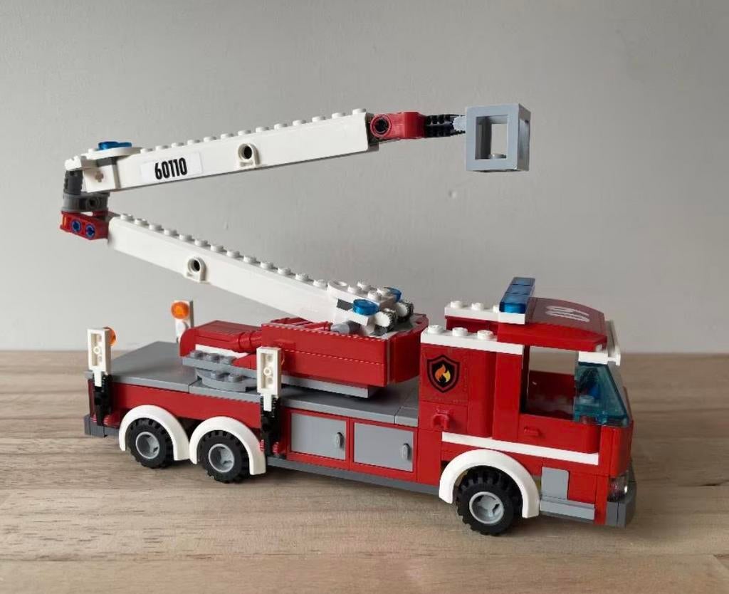 60110 Lego Brandweer auto, Kinderen en Baby's, Speelgoed | Duplo en Lego, Ophalen of Verzenden, Gebruikt, Complete set, Lego