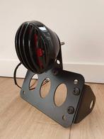 side mount kentekenplaathouder + achterlicht + gril, Ophalen of Verzenden