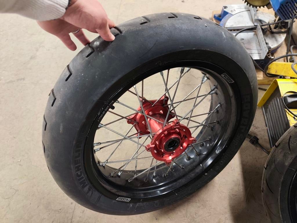 Supermoto wielen Honda CRF 2008-2016, Ophalen of Verzenden, Gebruikt