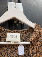 Second Female jurk bruin bloem XS, Bruin, Ophalen of Verzenden, Zo goed als nieuw, Maat 34 (XS) of kleiner