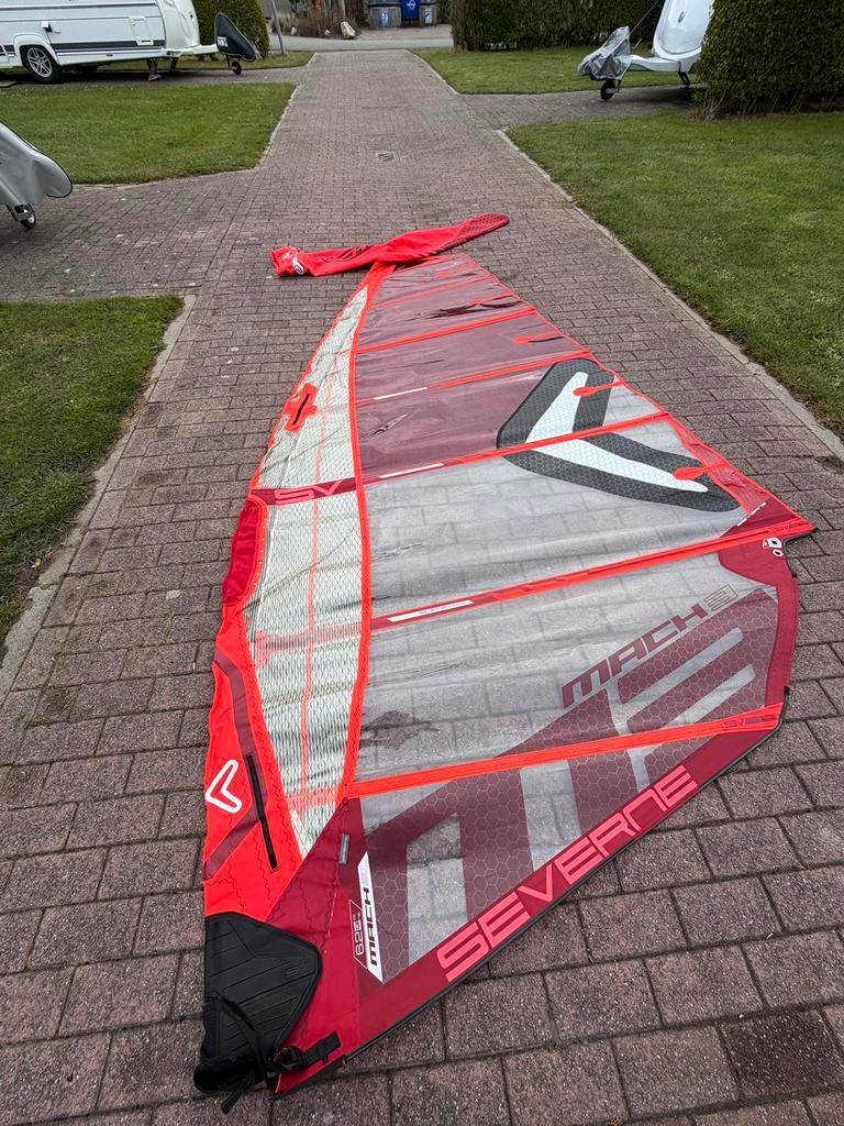 Slalom/Speedsail severne mach 3, top condition. Brouwersdam, Watersport en Boten, Windsurfen, Ophalen, Zo goed als nieuw, Zeil