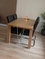 Eetkamerstoelen 6 stuks, Ophalen, 200 cm of meer, 50 tot 100 cm, Zo goed als nieuw