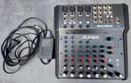 Alesis multimix 8 met USB interface, Ophalen of Verzenden, Gebruikt, 5 tot 10 kanalen, Microfooningang