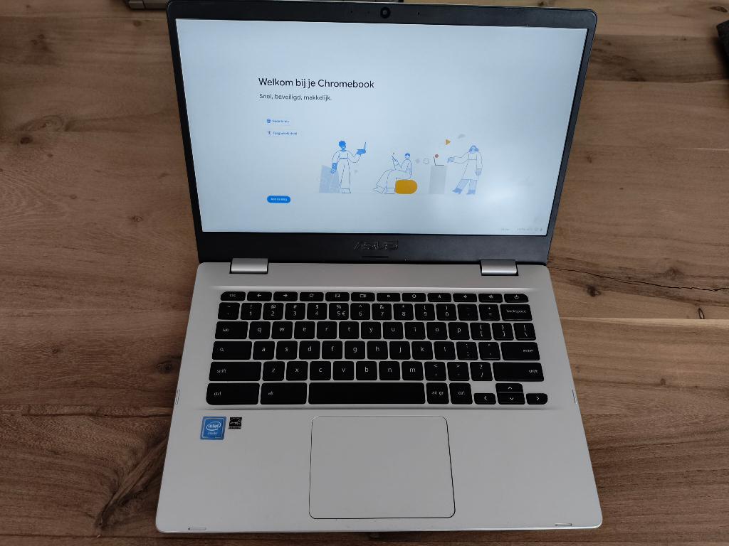 Asus Chromebook C423NA-EB0049 (14 inch), 14 inch, Qwerty, Asus Chromebook, Ophalen of Verzenden