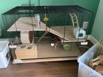 Ferplast knaagdierenverblijf compleet, Dieren en Toebehoren, Knaagdieren en Konijnen | Hokken en Kooien, Kooi, Hamster, 75 tot 110 cm