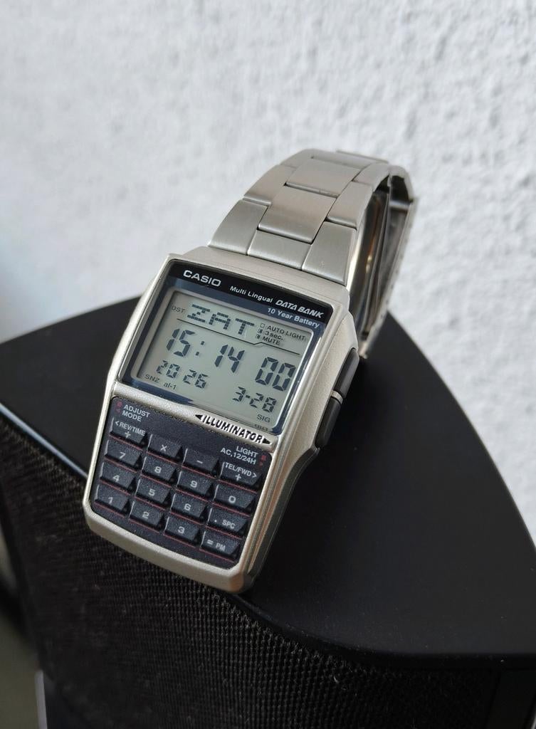 Casio horloge, Ophalen of Verzenden, Zo goed als nieuw, Zwart, IOS