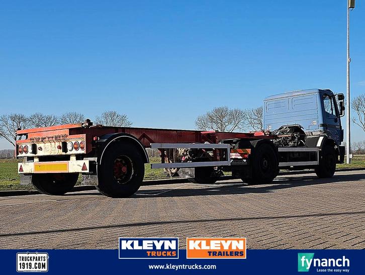 DAPA 20 FT CONTAINER 1 axle bpw drum, Auto's, Vrachtwagens, Bedrijf, Te koop, Aanhangers en Opleggers, Diesel, Handgeschakeld