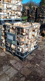 Populieren haardhout in IBC krat, ongedroogd, Tuin en Terras, Haardhout, Ophalen