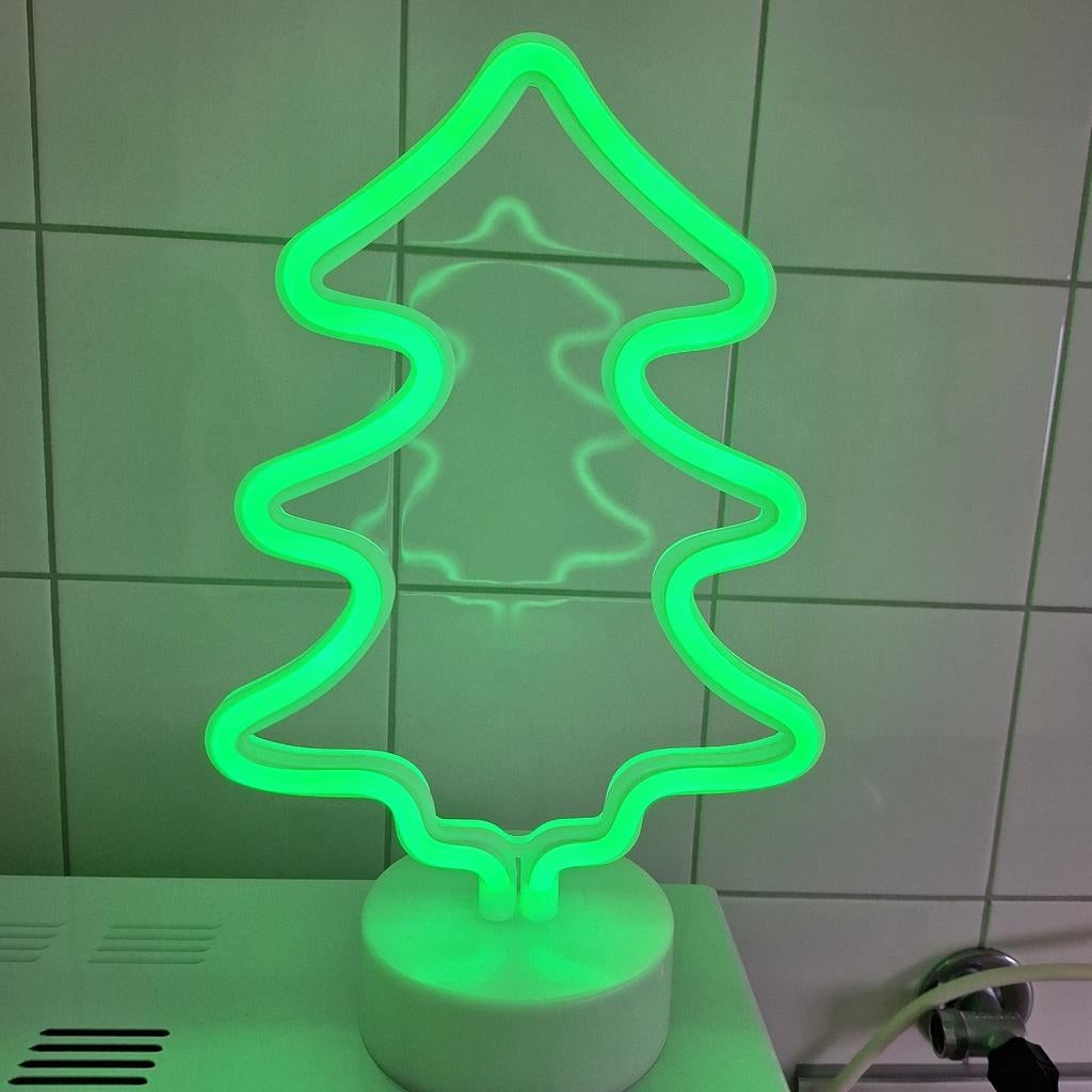 2 led kerstboompjes verlichting, Diversen, Kerst, Ophalen, Zo goed als nieuw