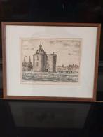 Litho drommedaris Enkhuizen Paul van Alff, Antiek en Kunst, Kunst | Litho's en Zeefdrukken, Ophalen