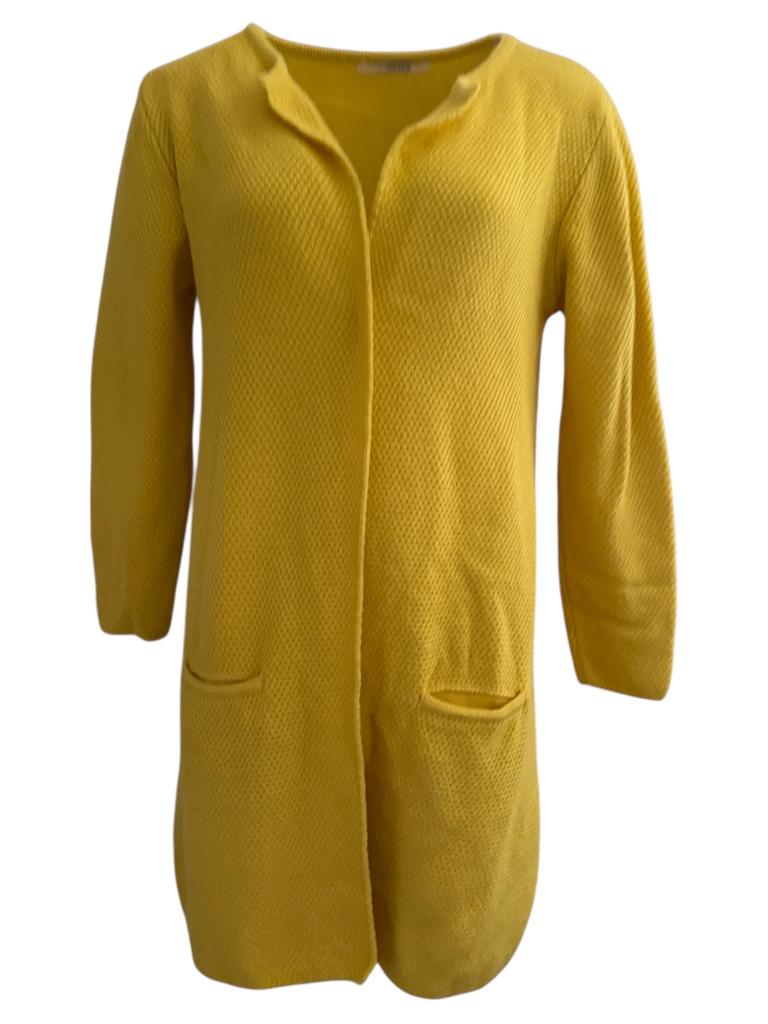 Sibin Linnebjerg vest M, Maat 38/40 (M), Geel, Ophalen of Verzenden, Zo goed als nieuw