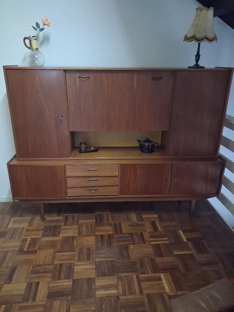 Retro wandmeubel, Verzamelen, Retro, Ophalen, Huis en Inrichting