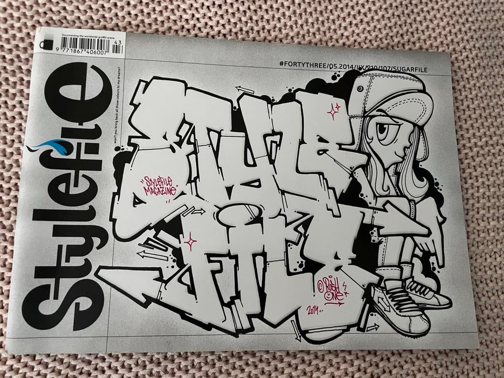 Stylefile Graffiti Magazine #43 - Sugarfile (2014), Boeken, Ophalen of Verzenden, Zo goed als nieuw, Overige typen