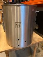 bierbrouwen 110 liter RVS brouwketels. brewtech SS 304, Ophalen, Zo goed als nieuw