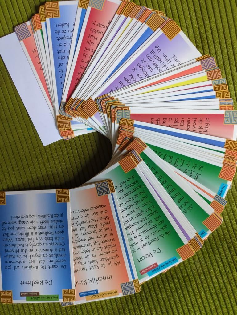 Inzichtkaarten Spirituele Alfabet Spel, Boeken, Ophalen of Verzenden, Nieuw, Tarot of Kaarten leggen, Overige typen