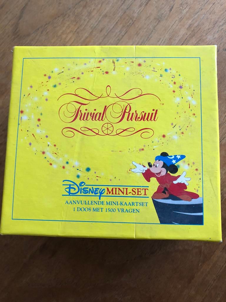 Trivial Pursuit Disney Mini-Set Aanvulling, Drie of vier spelers, Ophalen of Verzenden, Gebruikt