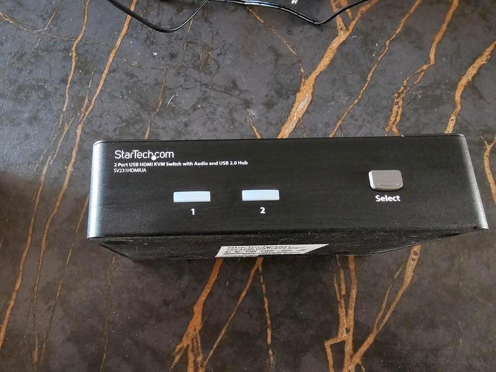 StarTech 2-poort USB HDMI KVM-switch met Audio en USB 2.0hub, Ophalen of Verzenden, Nieuw