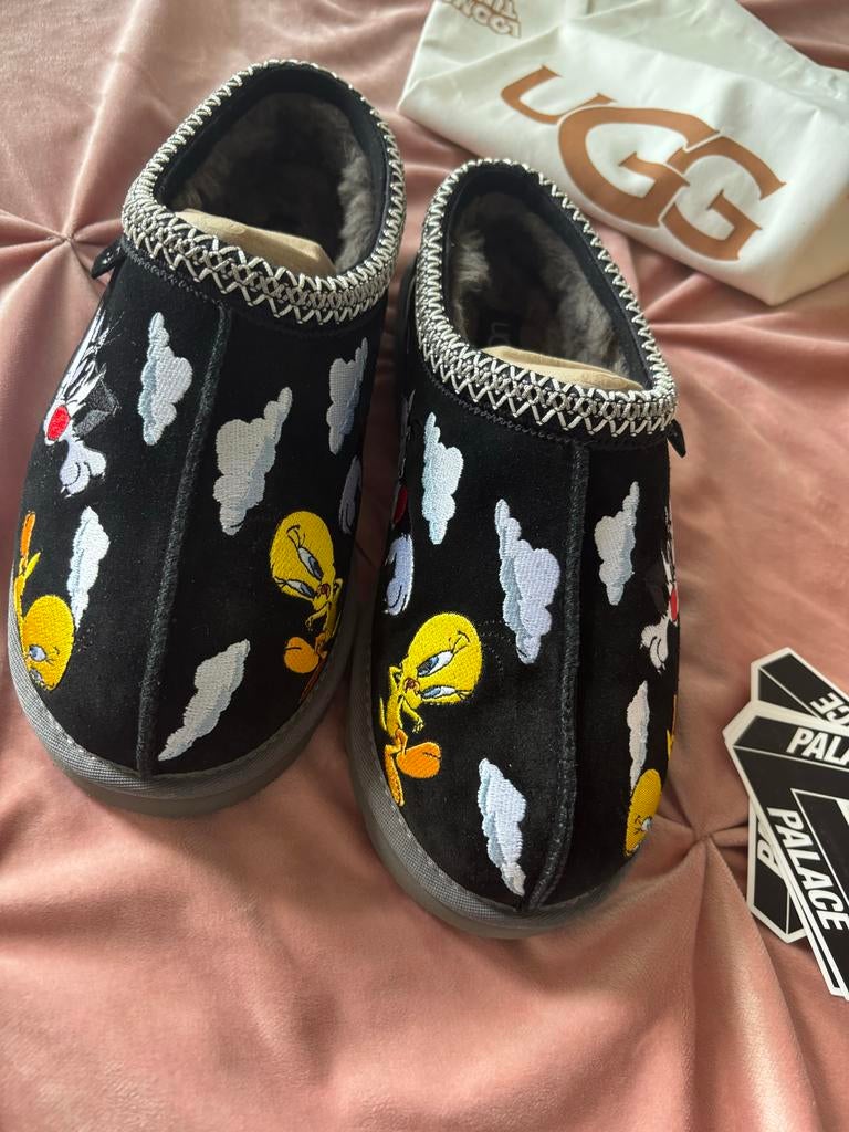 Ugg Palace Tasman Limited Edition - Maat 40.5, Kleding | Dames, Schoenen, Zwart, Nieuw, Ophalen of Verzenden, Pantoffels of Sloffen