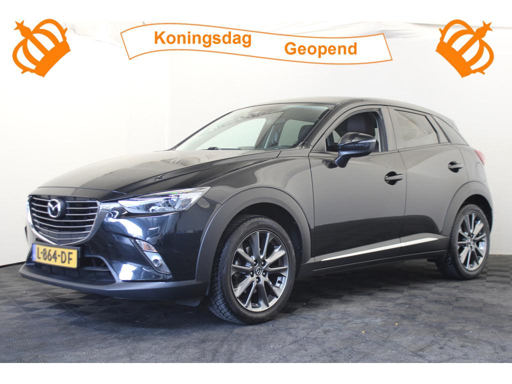 Mazda CX-3 2.0 SkyActiv-G 120 GT-Luxury |Camera|Navi|Trekhaa, Auto's, Mazda, Voorwielaandrijving, 1998 cc, Gebruikt, 4 cilinders