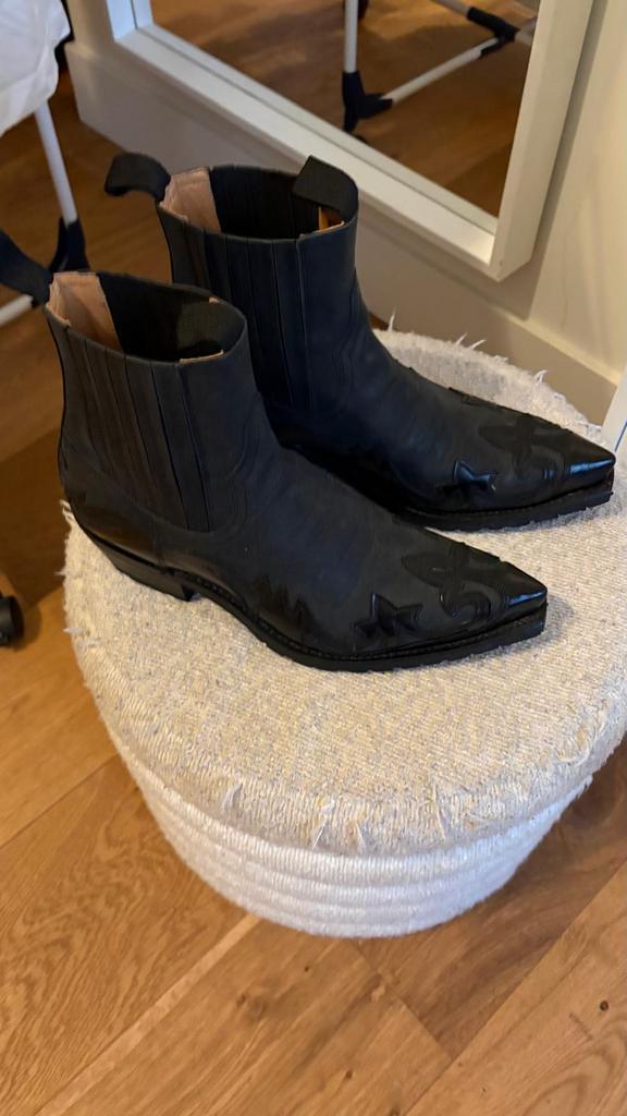 Sendra boots, Zwart, Lage of Enkellaarzen, Ophalen of Verzenden, Zo goed als nieuw