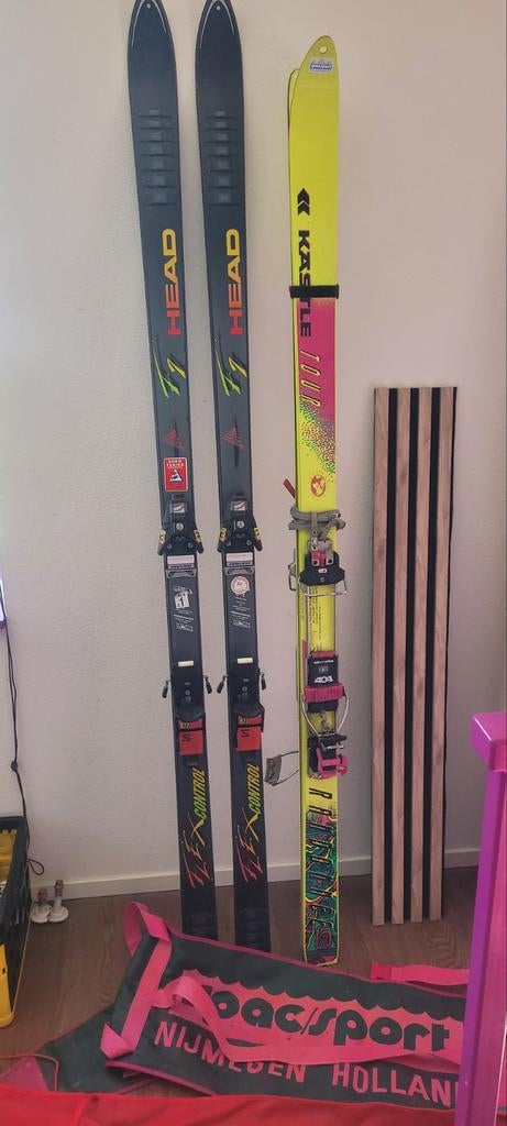 Gratis ski's: Head en Kastle sets, Ophalen, 160 tot 180 cm, Gebruikt, Skiën