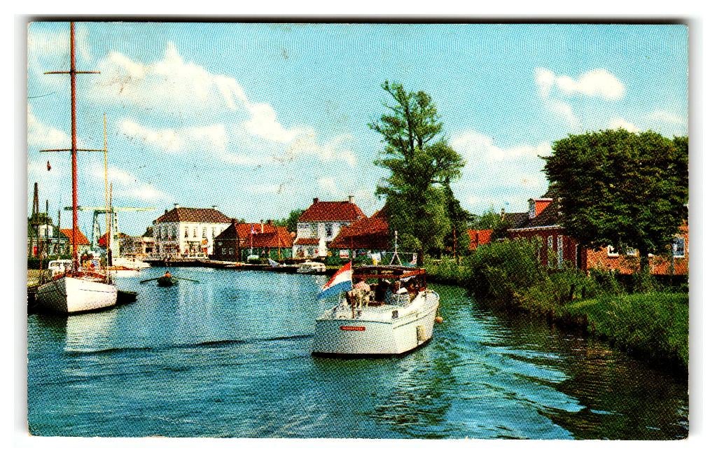 Terhorne, Mooi Friesland, Verzamelen, Ansichtkaarten | Nederland, Gelopen, Friesland, 1960 tot 1980, Verzenden